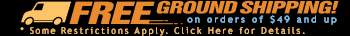 Free Ground Shipping on Orders Over $99!!! (Some Restrictions Apply)